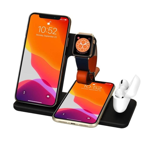 QI Fast Charging Station 4 in 1